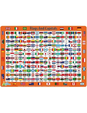 Flags and Capitals Placemat